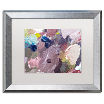 David Lloyd Glover 'Cloud Patterns' Art, Silver Frame, 16"x20", White Matte