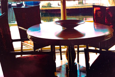 Example of a dining room design in Other
