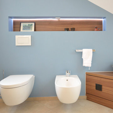 Wellnessbad mit großer Dusche
