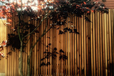 Patio - rustic patio idea in Vancouver