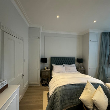 Victorian flat - Earls Court- New kitchen layout and built in storage