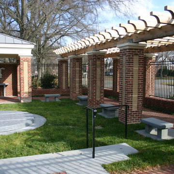 Garden pergola and pavillion