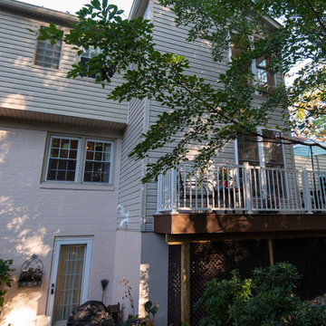 Rockville 3-Story Elevator Addition with Rear Deck