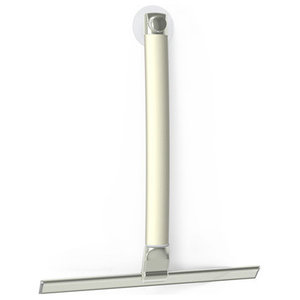 Linea Luxury Shower Squeegee, Brushed Nickel/Stainless ...