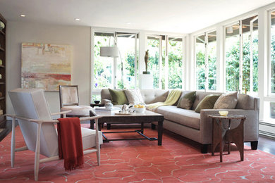Living room - modern living room idea in San Francisco