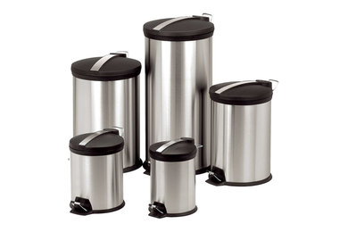 Stainless Steel Trash Can-Dustbin-Waste Bin-Garbage Bin