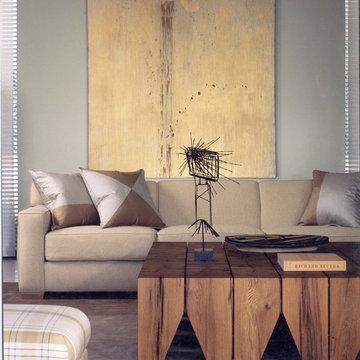 Desert Contemporary Living Room