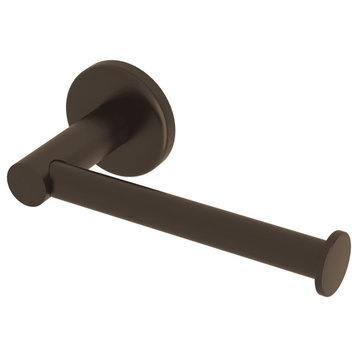 Rohl LO8 Lombardia Wall Mounted Euro Toilet Paper Holder - Tuscan Brass