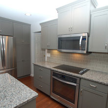 Kitchen-Gray Cabinets