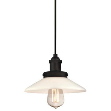 Westinghouse 6349400 ABIGAIL 1 Light 9"W Mini Pendant - Oil Rubbed Bronze