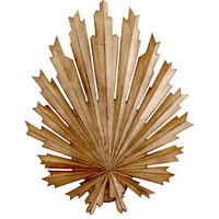 E. F. Chapman Claymore 1-Light Outdoor Wall Light, Gilded Iron