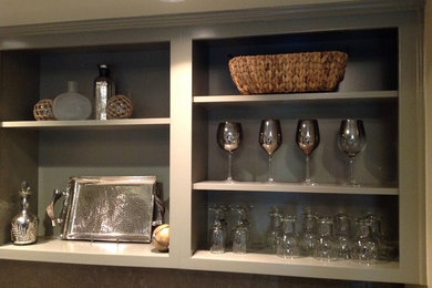 Home bar - contemporary home bar idea in Other