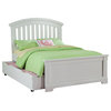 Standard Furniture Reagan Kids' Panel Slat Bed in White - Twin without Trundle