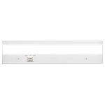 WAC Lighting - Duo 12" ACLED Dual Color Temp-Light Bar, White - Duo AC-LED Dual Color Temp Light Bars are a bold and innovative concept for the under cabinet space with a three-way rocker switch that toggles between On/Off, 2700K warm, and 3000K cool color Temps. Duo is free of projected heat, UV, and infrared radiation, great for illuminating heat and color sensitive perishables, apparel, artwork, and collectibles. A built in parabolic reflector creates an edge lit uniform light free of hotspot reflections over kitchen counters in a 1" slim profile that tucks away nicely hidden from plain sight. The space between diffusers is minimized when joining more than 1 light bar together creating a visually seamless line of illumination. Duo Light Bars are line voltage and can be wired directly to 120V romex or BX. Each light bar includes an "I" connector to join more than 1 together with additional cords and accessories for longer runs.