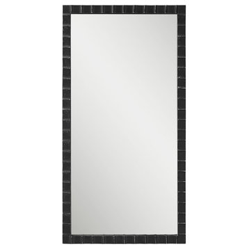 Uttermost Dandridge Black Industrial Mirror 09780