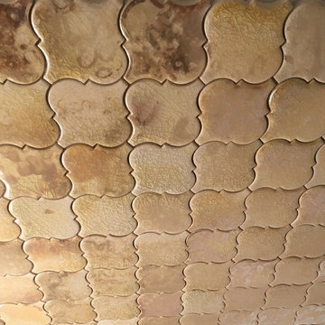 Handmade Ceiling Tile Installation