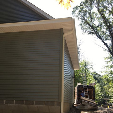 New Construction Gutter and Downspout Installation Big Lake, MN