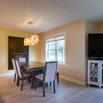 Modern Main Level & Stairwell Makeover