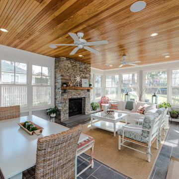 Chevy Chase, MD Barn-Style Custom Home