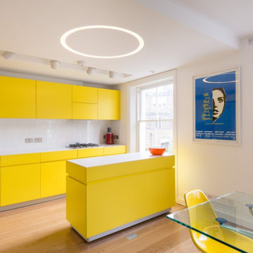 Movable Kitchen Island in Primrose Hill, London