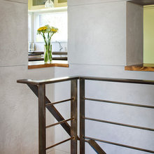 Stair and rail