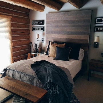 River Ranch Log Cabin Home