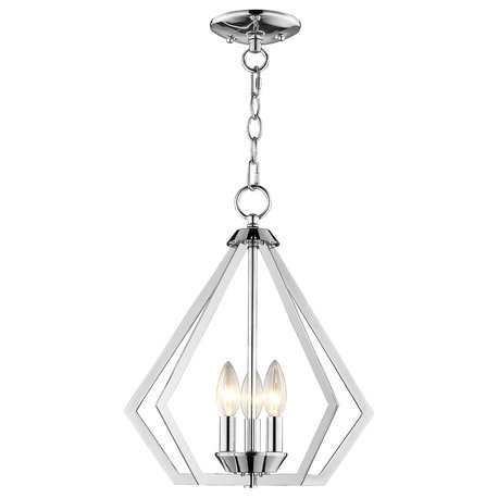 Livex Lighting 40923-05 Prism - Three Light Convertible Pendant