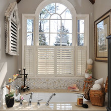 window shutters and blinds