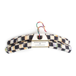 Courtly Check Hangers - Set of 2 | MacKenzie-Childs - Wall Hooks