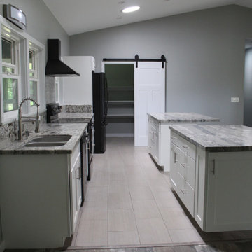 Open concept kitchen
