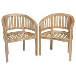 Transitional Outdoor Dining Chairs by vidaXL LLC
