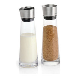 Blomus 63510 Macchiato Sugar & Creamer Glass Set - Sugar Bowls And Creamers