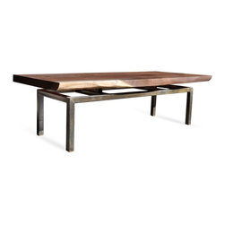 Book-matched Walnut Coffee Table - Coffee Tables