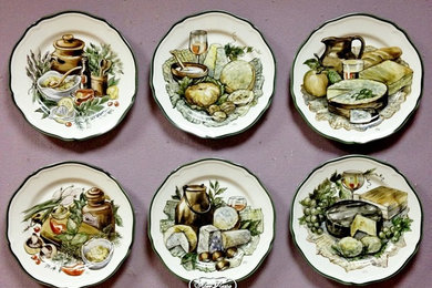 Коллекция тарелок на стену " Сырные"