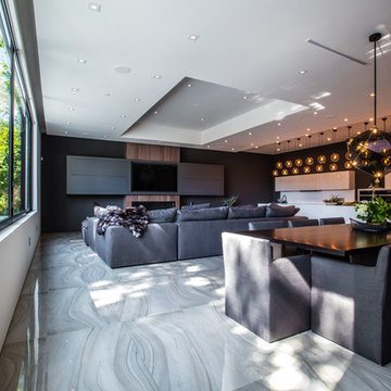 Modern house in Beverly Hills, CA
