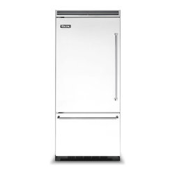 Viking 36" Built-in Refrigerator White Left Hinge | VCBB5362LWH - Refrigerators