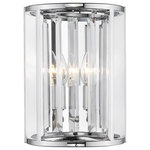 Z-lite - Z-Lite 439-2S-CH Two Light Wall Sconce Monarch Chrome - Crystal rods ensure glittering illumination from this elegant two-light wall sconce. Beautiful flanking a doorway or lighting a living room, the fixture features two lights and a chrome finish that enhances its glamorous appeal.