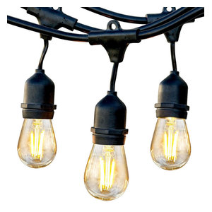 outdoor string lights with bluetooth speakers