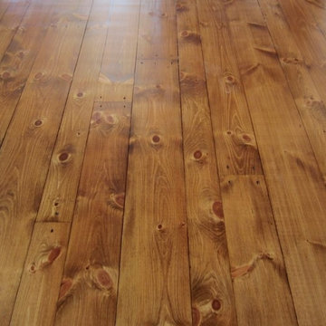 Sagaponack: Eastern White Pine with Early American stain and Bona Traffic