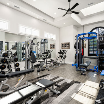 Vaulted Ceiling Gym
