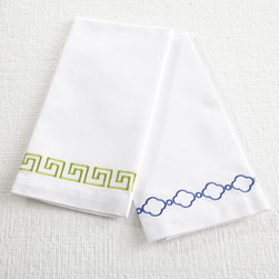 Crisp Cotton Hand Towels - Set of 2 - Tabletop
