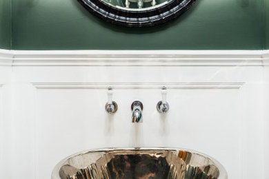 Design ideas for a classic cloakroom in Other.