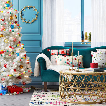 Merry & Bright Bohemian Living Room Ideas Collection