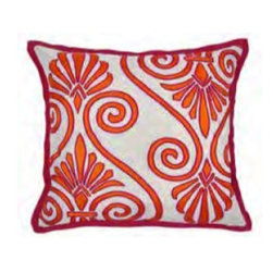 Mandara Orange pillow - Decorative Pillows