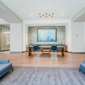 Chicago High Rise Residential Lobby and Amenity Spaces