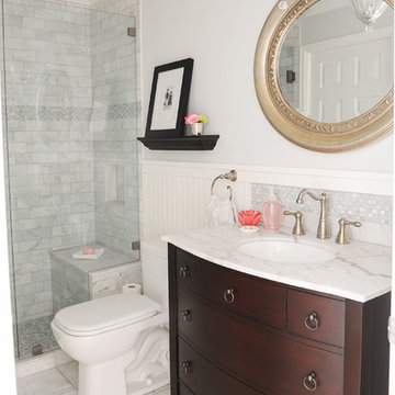 Luxe Traditional Guest Bath