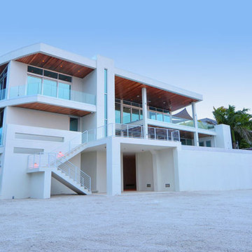 Elevated Pool House