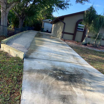 RV Pad Extension Installed in Venice, FL