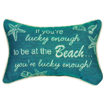 If You're Lucky Enough, Word Pillow