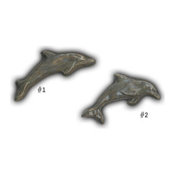 5" Small Dolphins - Mosaic Tile